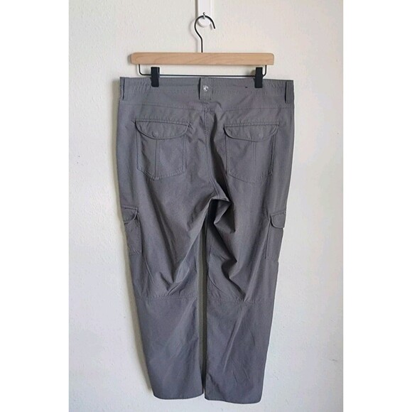 Kuhl Women's Freeflex Roll-up Cargo Pants 12 Reg Gray Drawstring Relaxed Fit - Picture 3 of 16